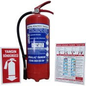 Resim EC Shop Özsel Yangın Söndürme Tüpü 6 kg 