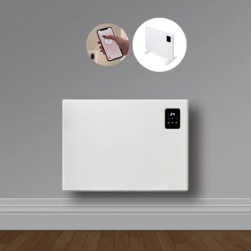Resim Elektrikli Isıtıcı Panel Konvektör Wifi - Beyaz Renk 
