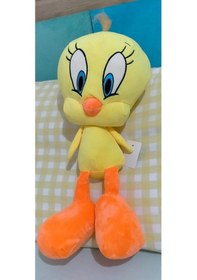 Resim Tweety Peluş Oyun Arkadaşı Uyku Arkadaşı Peluş Oyuncak45 Cm Sarı 