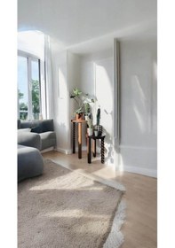 Resim Ahşap 2 Li Set Mantar Yan Sehpa Fiskos Kahverengi 