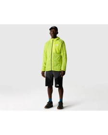 Resim The North Face M Windstream Shell Erkek Ayarlanabilir Outdoor Yağmurluk NF0A87GTRIQ1 Yeşil 