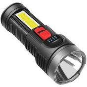 Resim Ulzyvf Createtech Usb Taşınabilir Siyah Şarj Meşale Led Feneri El Edilebilir Xk Siyah Siyah 