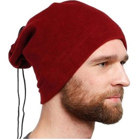 Resim Elif İç Giyim Unisex Polar Boyunluk Bordo 