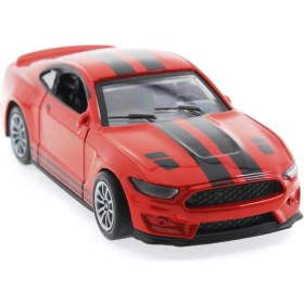 Resim Die Cast Çek Bırak Metal Kırmızı Spor Araba 