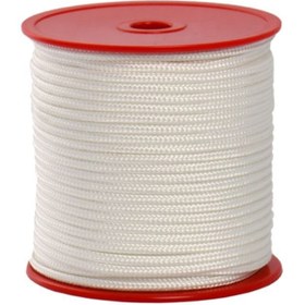 Resim Globe 3,0 Mm Polyester Çok Amaçlı Ip Halat - Beyaz - 50 M. - Makaralı 