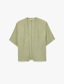 Resim Koton Kısa Geniş Kollu Viskon Kimono 