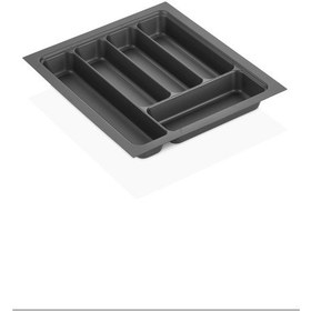 Resim Tiny Antrasit 5 Gözlü Kaşıklık 30x36 Cm Royaleks-acero-20376 Çok Renkli 