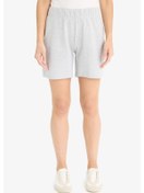 Resim Defacto Regular Fit Normal Bel Düz Paça Bermuda Şort U4570az25smgr210 Gri 