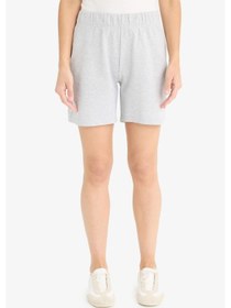 Resim Defacto Regular Fit Normal Bel Düz Paça Bermuda Şort U4570az25smgr210 Gri 