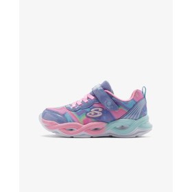 Resim Skechers Twisty Glow - Sorbet Swirl Kız Çocuk Spor Ayakkabı (303716L PWMT) 