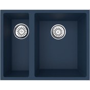 Resim Gradde Antrasit 1.5 Goz Granıt Eviye 44 x 56 CM Gr5615 