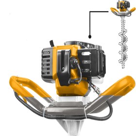 Resim Ingco GEA55221-1 Benzinli Toprak Delme 1.4 Kw 