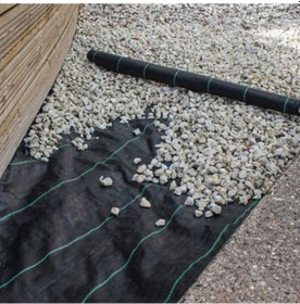 Resim 1X40 M Sulzer Kumaş Sera Taban Örtüsü Jüt Blueberry Peyzaj Uy 