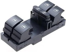 Resim Volkswagen Touareg 2003 Sonrası Cam Düğmesi Dörtlü Wisco Marka 7L6959857E 