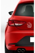 Resim UBGA GIFT Kişiye Özel Arabada Bebek Var Stıcker Kız Model 
