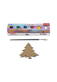 Resim Robotistan Çocuklar Için Ahşap Boyama Seti - Rex Woody Serisi Ile 