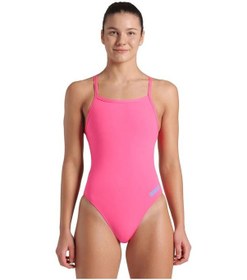 Resim Arena Challenge Solid Kadın Pembe Yüzücü Mayosu 004766908 Pembe 