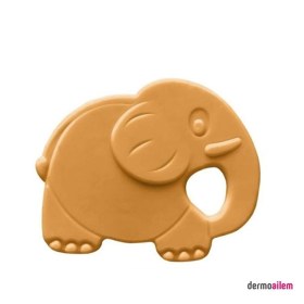 Resim Bambino Kauçuk Yumuşak Diş Kaşıyıcı Turuncu Fil 