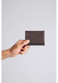 Resim Defacto Erkek Suni Deri Cüzdan F9298axnsbn45 Kahve-bn45 