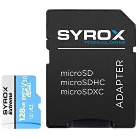 Resim Syrox 128 Gb Micro Sd Hafıza Kartı - Syx-Mc128 