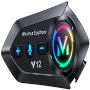 Resim Mufunye Motosiklet Kaskı İçin Y12 Bluetooth İnterkom Cm5364-cxc241114 