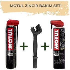 Resim Motul Zincir Bakım Seti C1+c4+temizlik Fırçası 