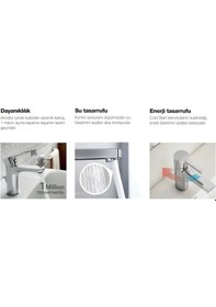 Resim Roca Atlas Banyo Bataryası A5A0290C00 Krom 