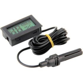 Resim Komponentci Problu Termometre Sıcaklık Ölçer ve Nem Ölçer Higrometre Thr151 