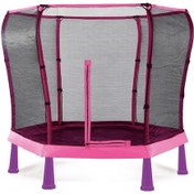 Resim Plum File Korumalı Trambolin - 7 Ft - Pembe Çok Renkli 