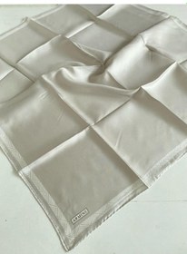 Resim Armine Tivil İpek Eşarp 9357-85 Vizon Karışık Desen Çok Renkli 