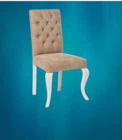 Resim Bengimobilya Zus554 Sandalye Giydirme Kapitone Model Ahşap Kayın Torna Ayak K 