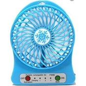 Resim Portable F1 Şarjlı Mini Fan Masaüstü Vantilatörü 