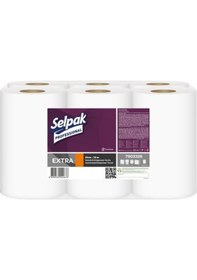 Resim Selpak Professionel Extra Sensörlü Dispenser Rulo Havlu 6'lı 21 CM x 70 M 
