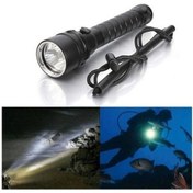 Resim Diğer 8000 Lümen L2 Led Dalış Feneri, 100m Su Geçirmez Siyah, Daha Fazla Işık Siyah 