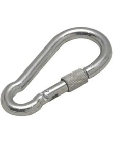 Resim Belle Fusion Mey Ithalat® Karabina Vidalı 4 mm ( 5 Adet ) 