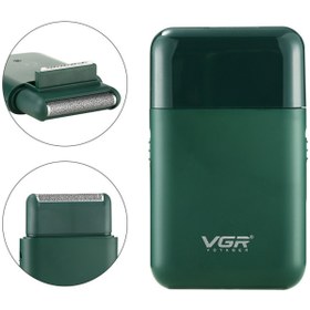 Resim VGR V-390 Profesyonel Erkek Tıraş Makinesi Taşınabilir Şarjlı Sakal ve Yanak Favori Düzeltme Portatif Mini Traş Makinesi 