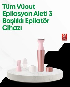 Resim shopwave Yüz ve Beden İçin Portatif Tüy Alma Cihazı 