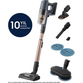 Resim Electrolux EP82H25WET 800 Serisi Islak ve Kuru Temizleme Yapabilen Dikey Şarjlı Süpürge, 10 Yıl Motor Garantili 