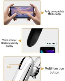 Resim Wealthglow Xiaomi Için X8 Bluetooth Bluetooth 5.0 Eller Serbest Kulaklık 2akreı 