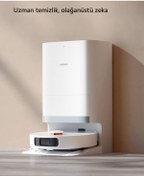 Resim Xiaomi 6000pa Ultra Emiş Gücü Performansı Robot Süpürge - Kendini Temizleme - Yeni Nesil Teknoloji 