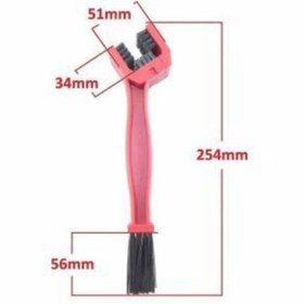 Resim Monero Motosiklet Zincir Temizleme Fırçası Mavi 