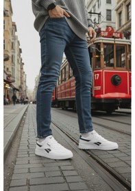 Resim Reebok Estılo-t I Beyaz Erkek Sneaker 000000000102025150 Beyaz-sıyah-beyaz 