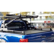 Resim AQM4WD Ford Ranger (2012-2020) Kasa Üstü Sepetli Roll Bar Arp Uyumlu 