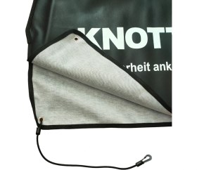 Resim Knott Siyah Kaplin Örtüsü 87x56cm Su Geçirmez Yapıda Kolay Kullanım İçin Tasarlandı 