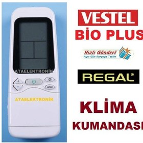 Resim Regal Rac Serisi Vestel Uyumlu Klima Kumandası 