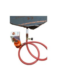 Resim Tüplü Sac Ocak 50 Cm Ekmek Yufka Sacı Hortum Dedantörlü Set 
