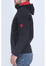 Resim Venom Motosiklet Montu Jaws Soft Shell Siyah Erkek Motorcu Mont 