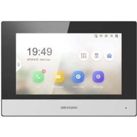 Resim Teknoteg - Hıkvısıon Ds-kh6320-wte1 7" Dokunmatık Ekran Ip İç Unite 