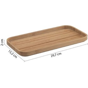 Resim Ninfea Tepsi, 16xh4x30cm - Bambu 