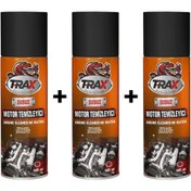 Resim TRAX Susuz Motor Temizleme Spreyi Motor Parlatıcı Sprey 500 ml 3 Adet 